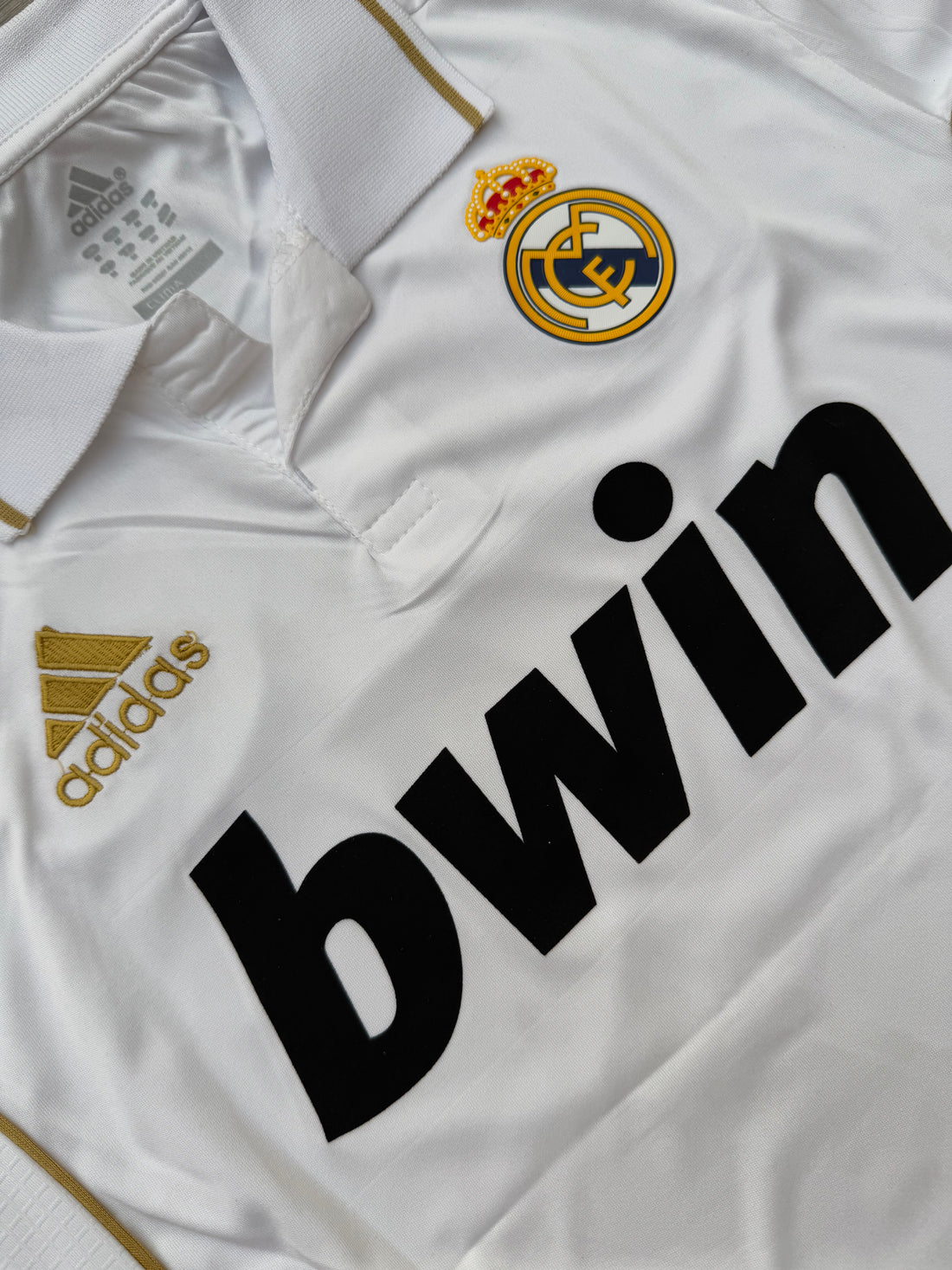 Real Madrid 11/12 Home Jersey Half sleeves