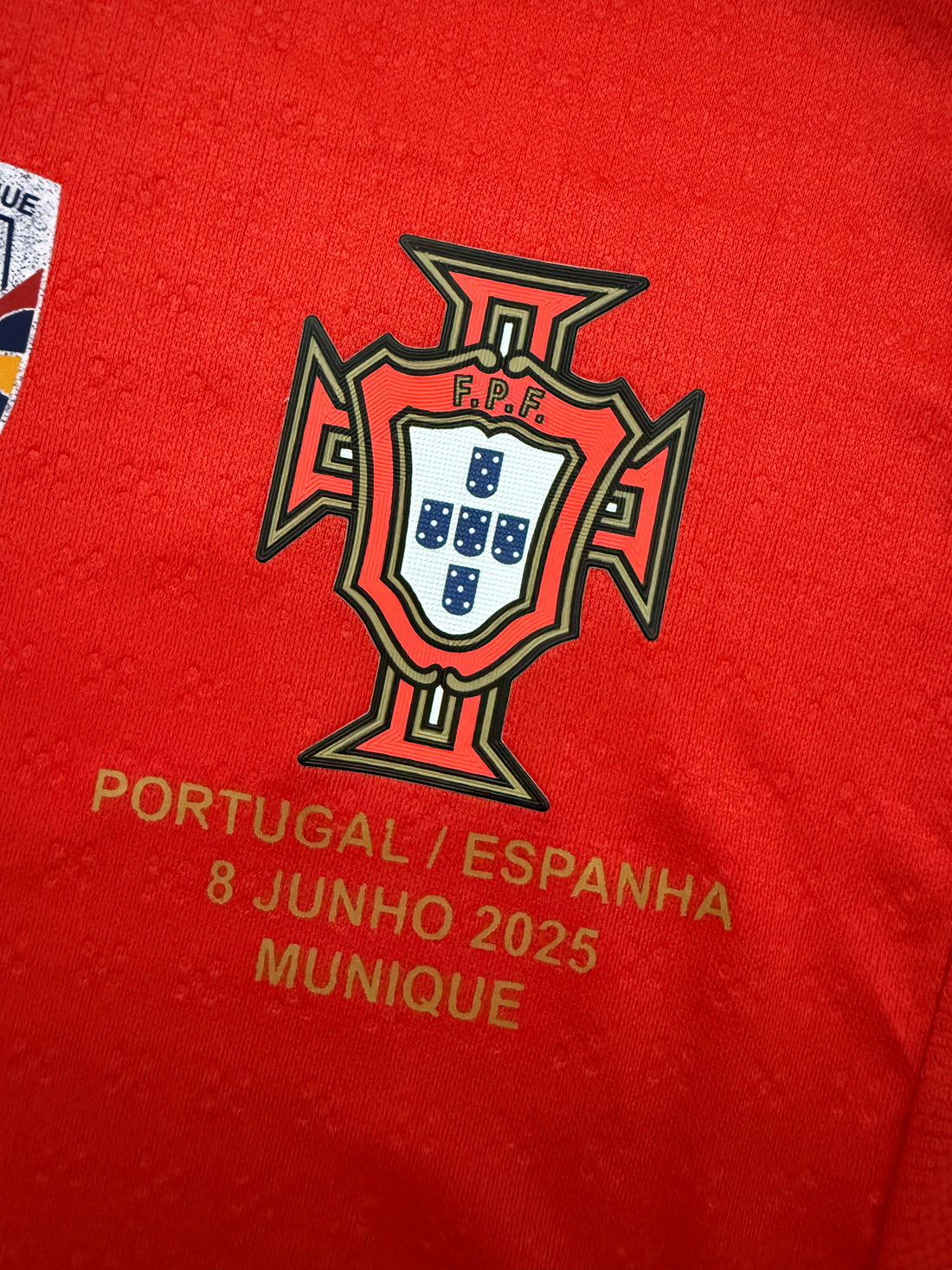 Portugal 25 Home Kit Half Sleeves Ronaldo