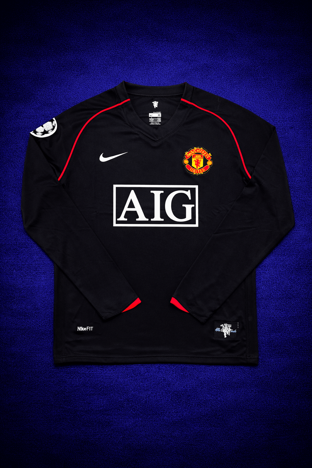 United 07/08 Away Jersey Full Sleeves