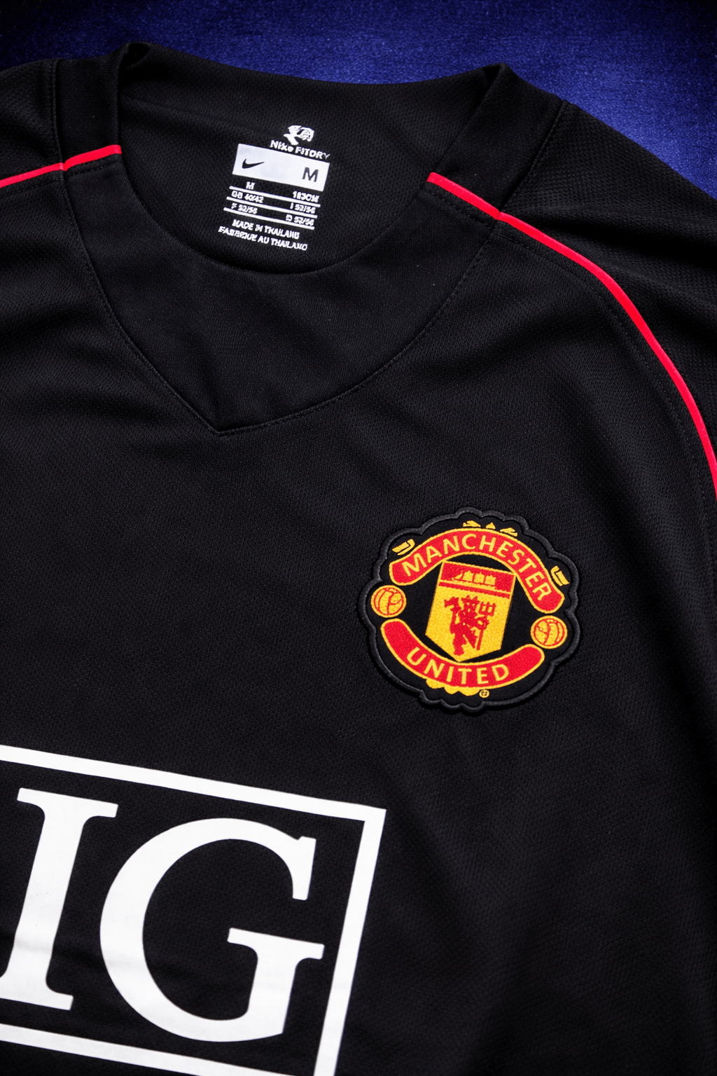 United 07/08 Away Jersey Full Sleeves