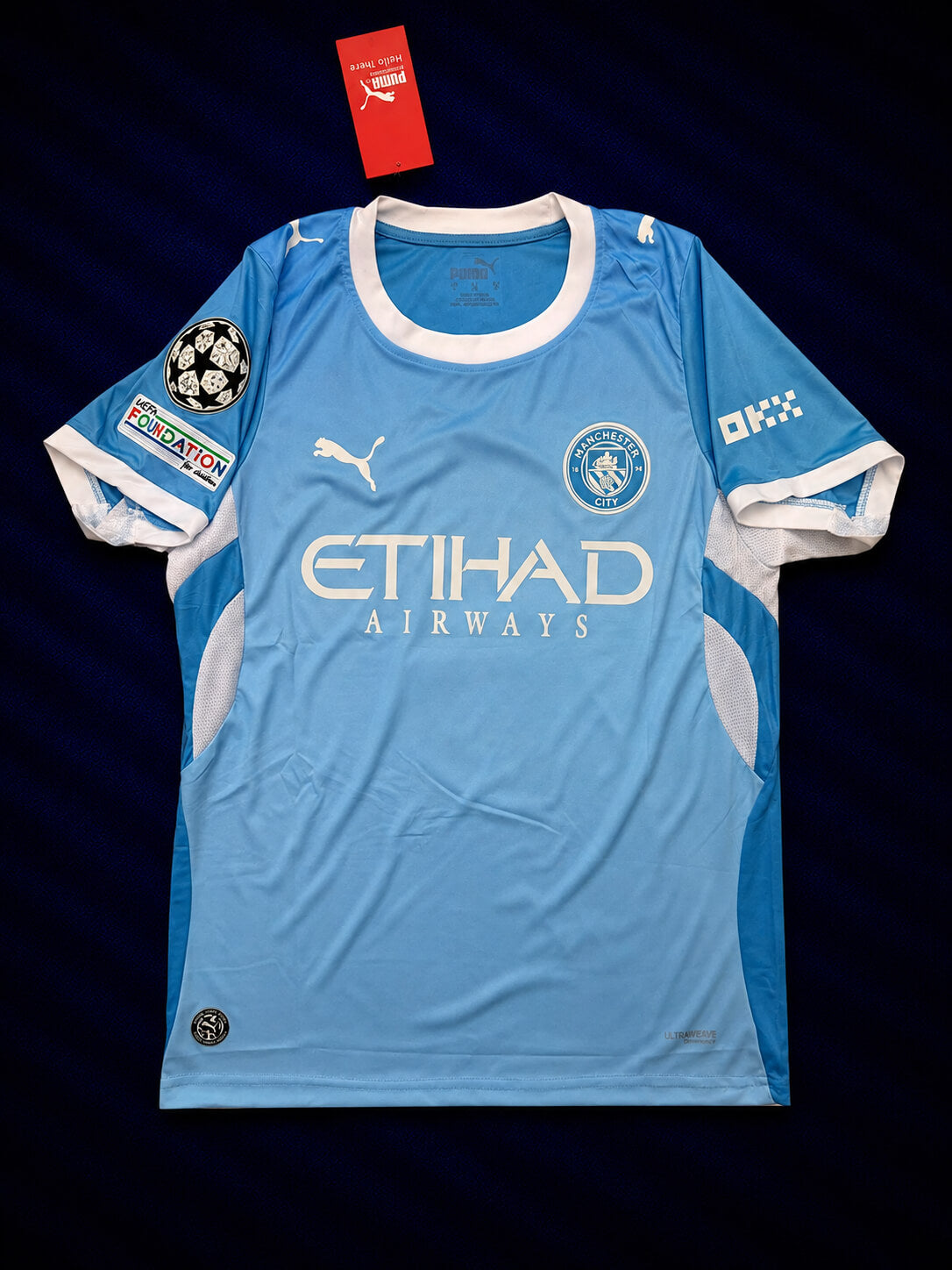 City 26/27 Home Kit Half Sleeves Player Version