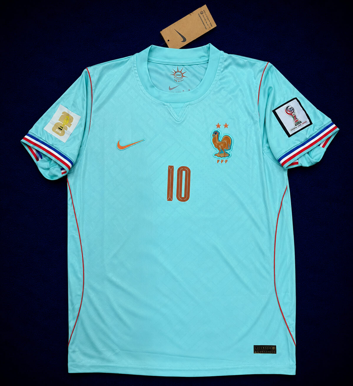 France 26 WC Away Kit Half Sleeve