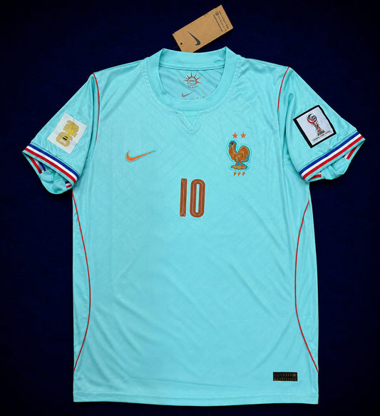 France 26 WC Away Kit Half Sleeve