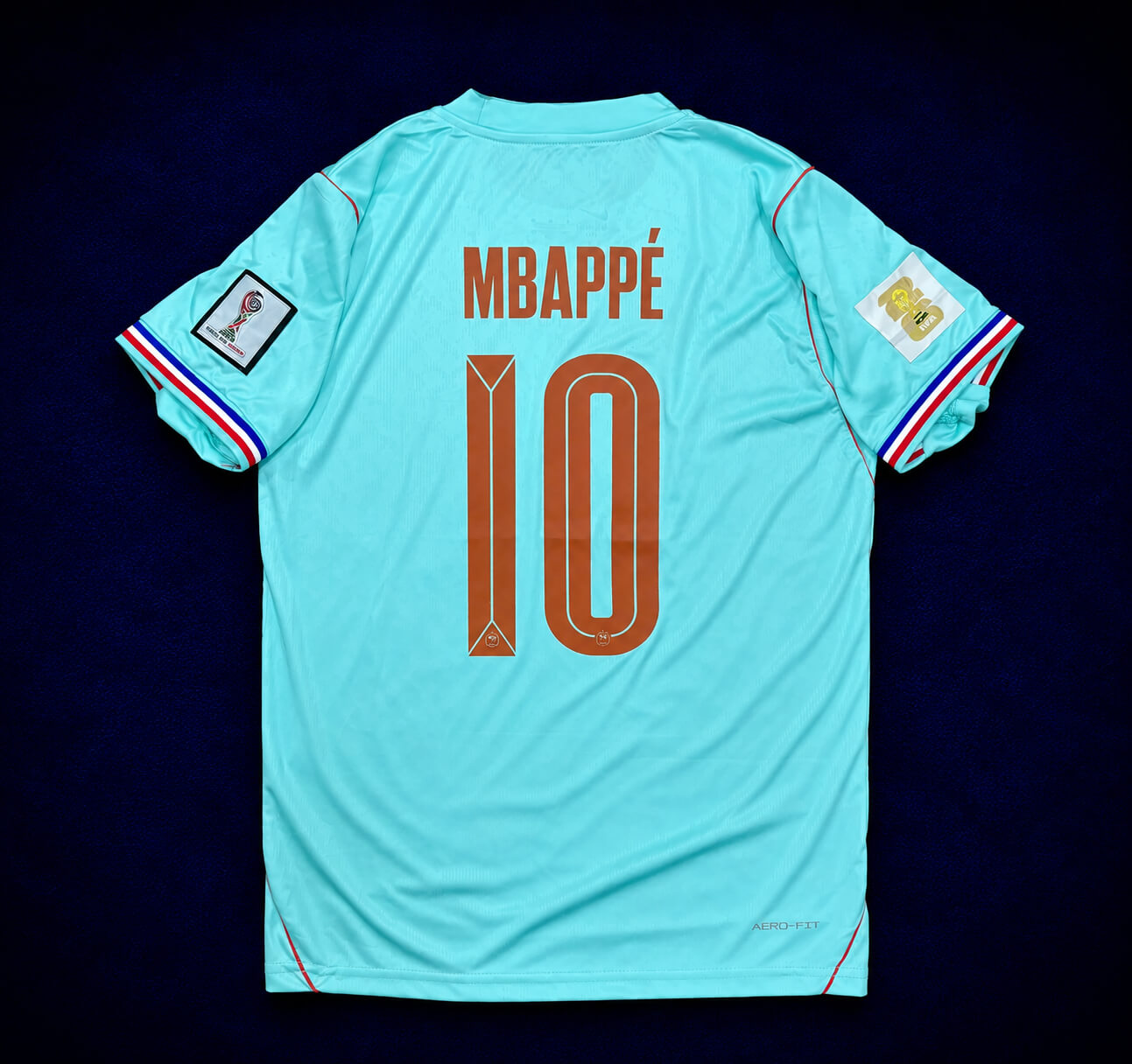 France 26 WC Away Kit Half Sleeve
