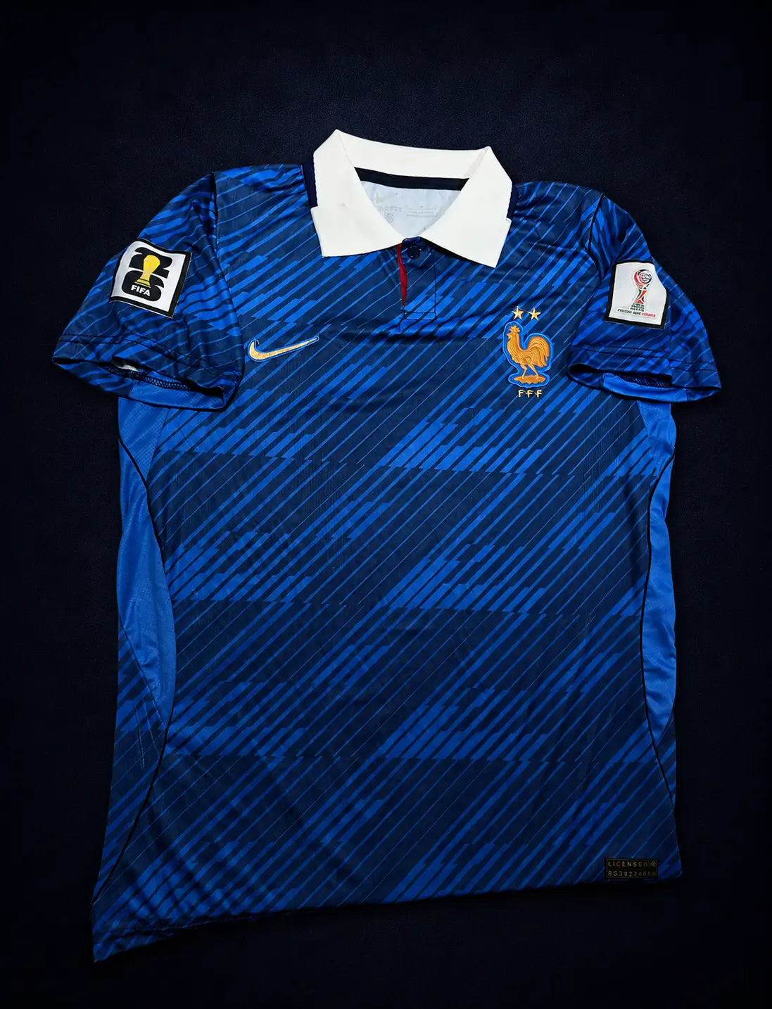 France 26 WC Home Kit Half Sleeve