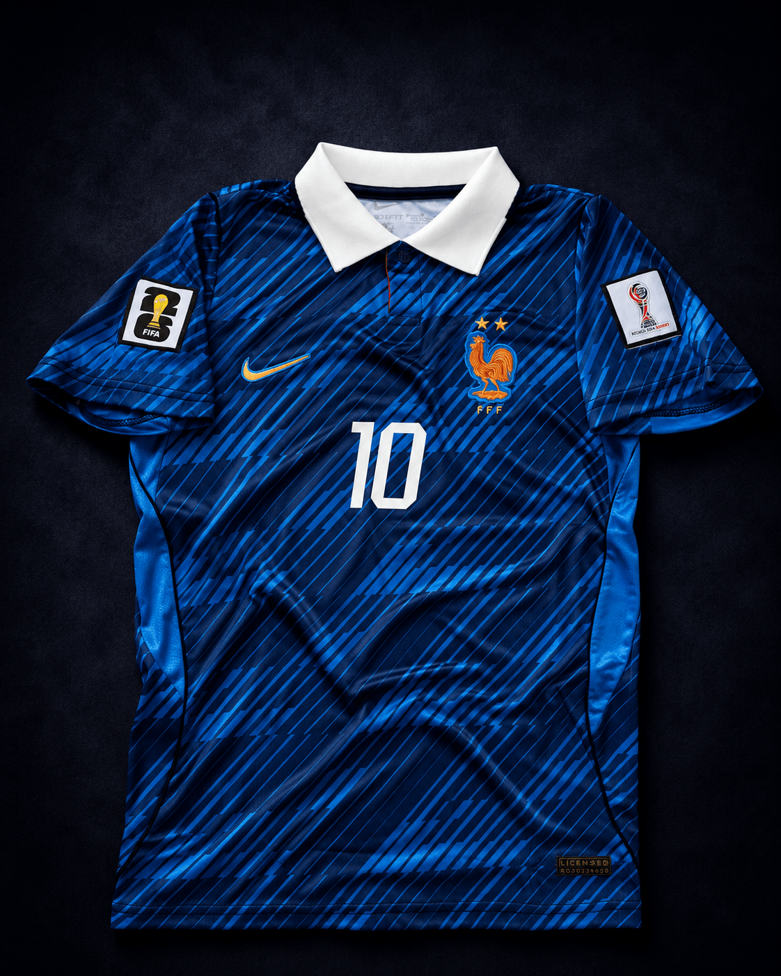 France 26 WC Home Kit Half Sleeve