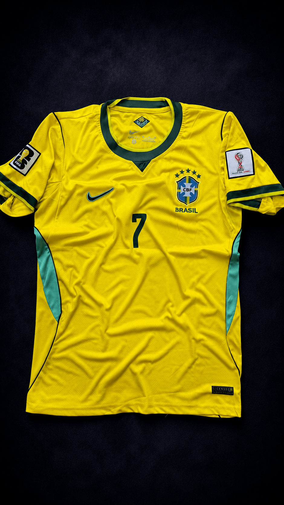 Brazil 26 WC Home Kit Half Sleeve