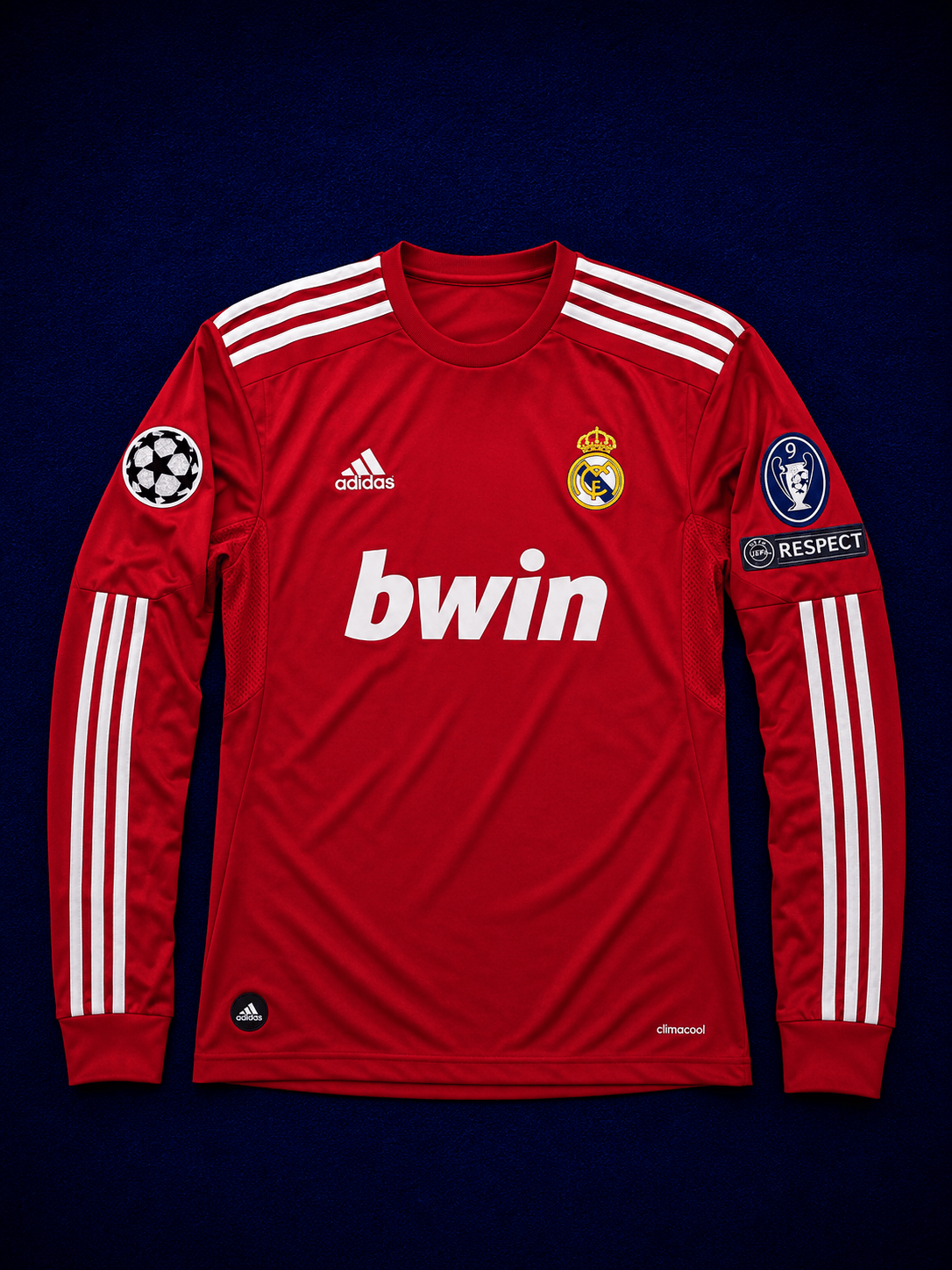 Real Madrid 11/12 Third Jersey Full sleeves