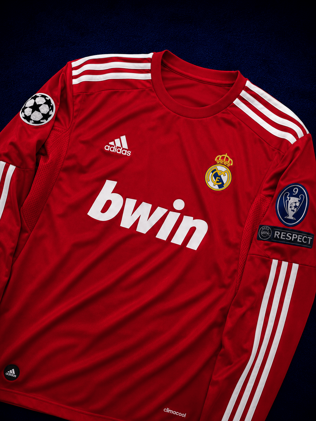 Real Madrid 11/12 Third Jersey Full sleeves