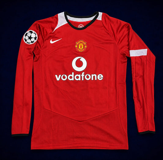 United 05/06 Home Jersey Full Sleeves