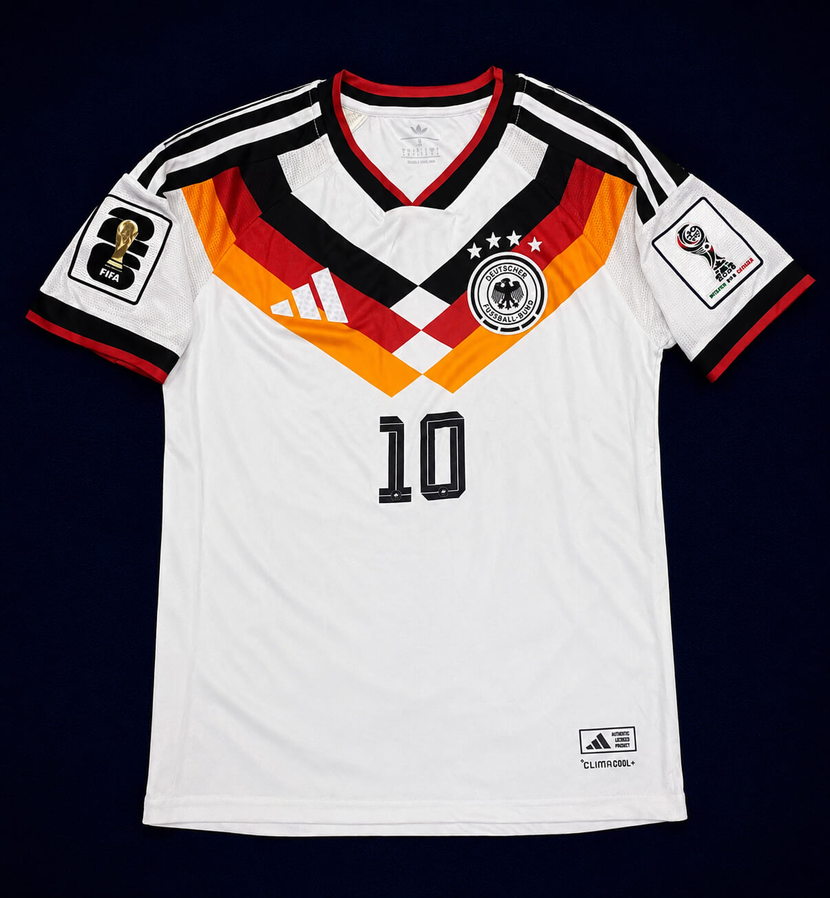 Germany 26 WC Home Kit Half Sleeve ( TPU )