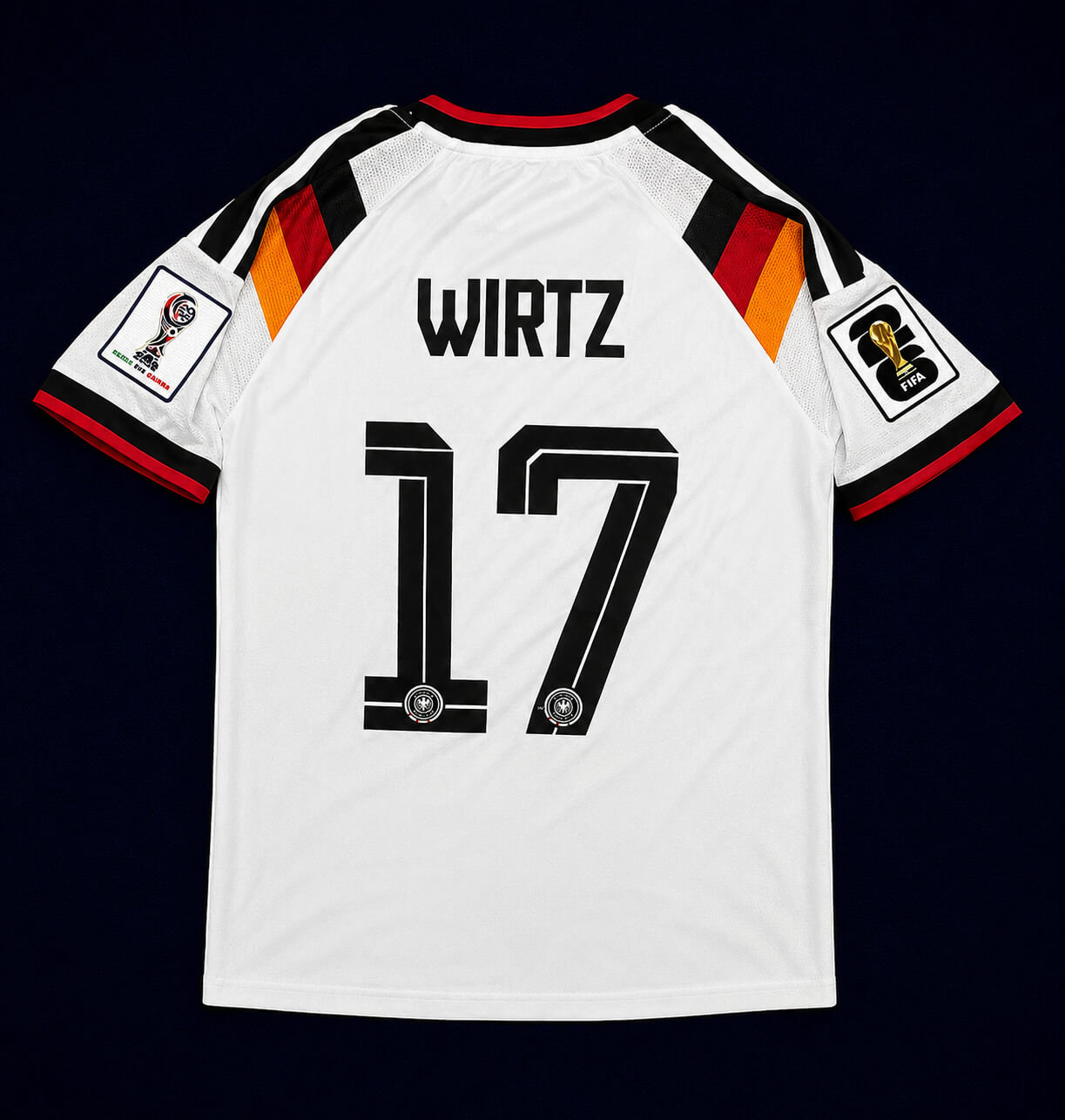 Germany 26 WC Home Kit Half Sleeve ( TPU )