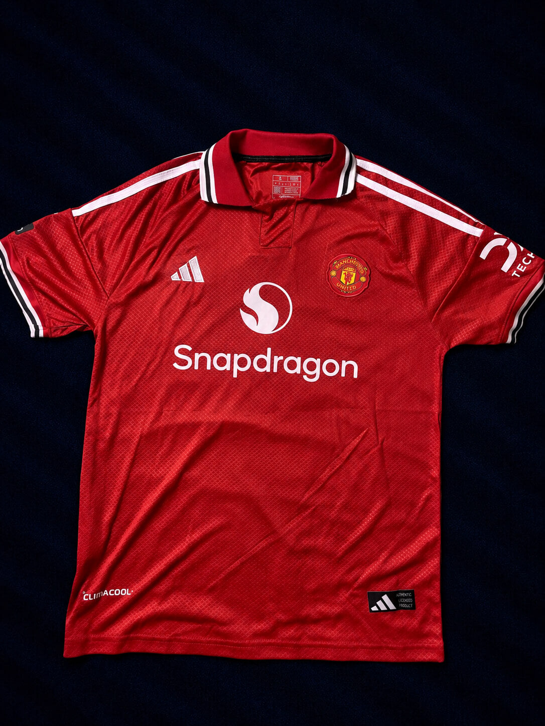 United 26/27 Home Kit Half Sleeves