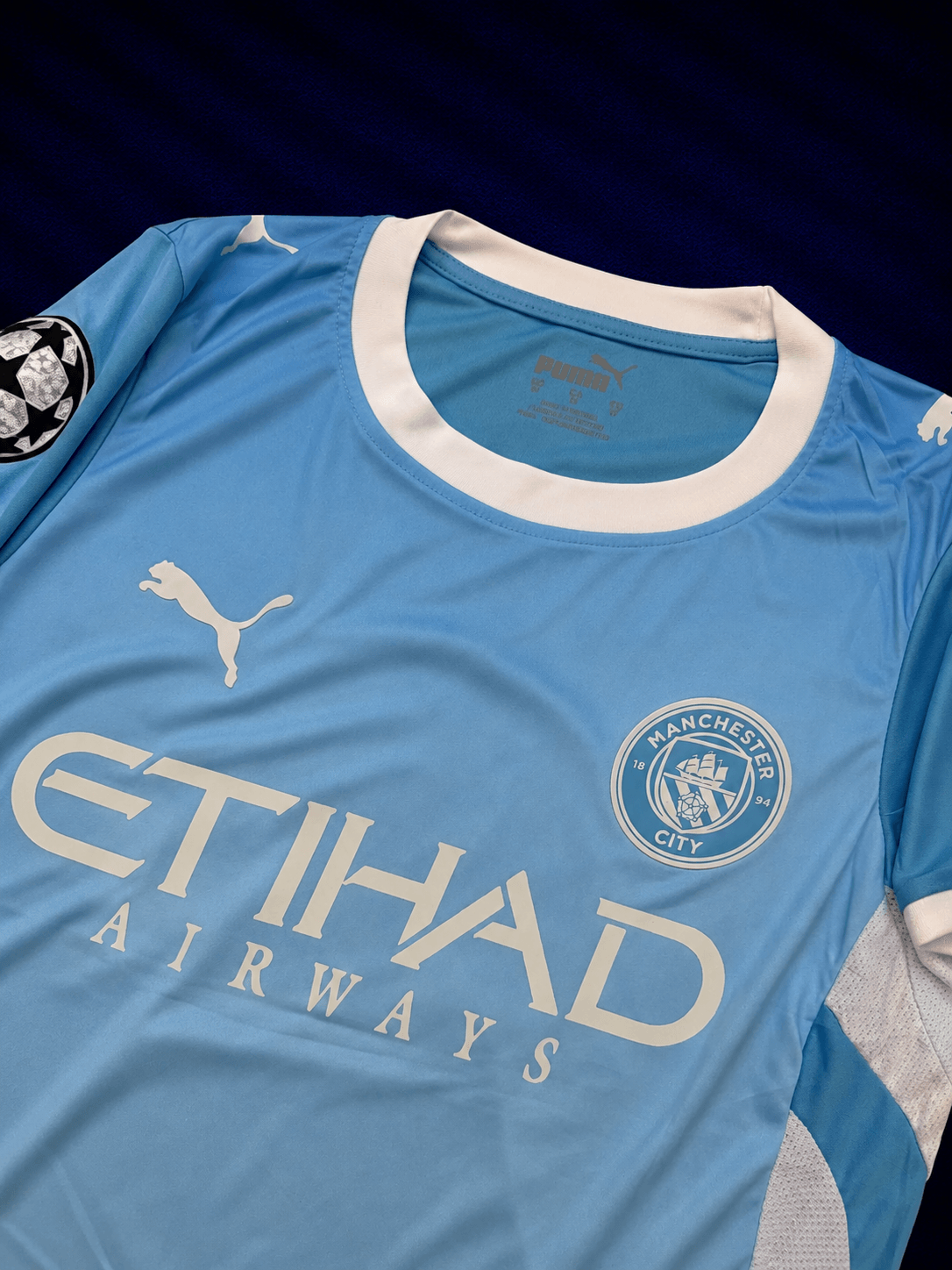 City 26/27 Home Kit Half Sleeves Player Version