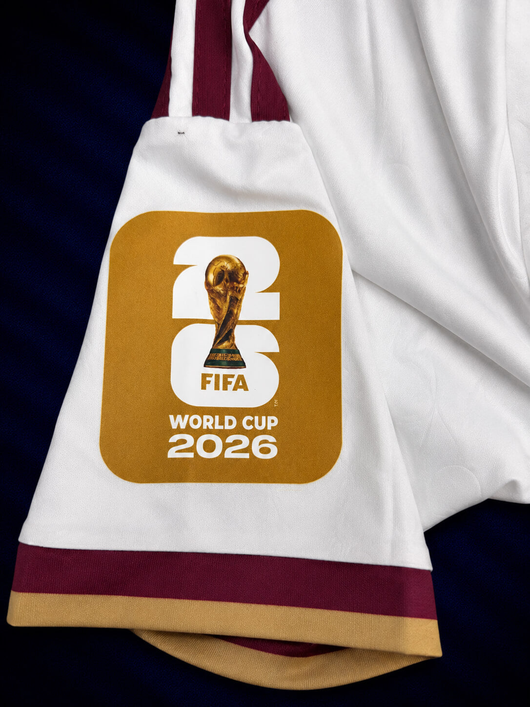 Spain 26 WC Away Half Sleeves Player Version