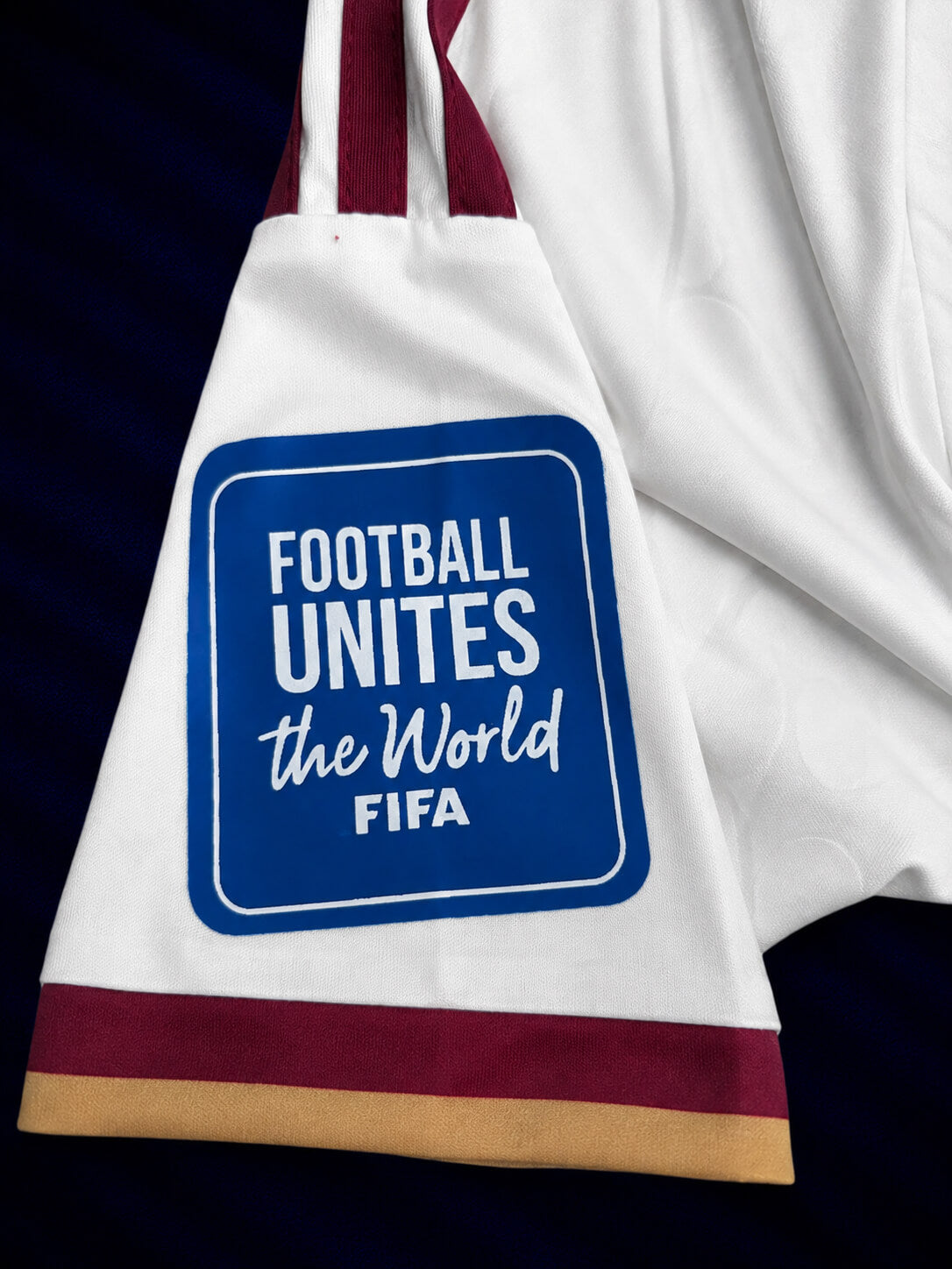 Spain 26 WC Away Half Sleeves Player Version