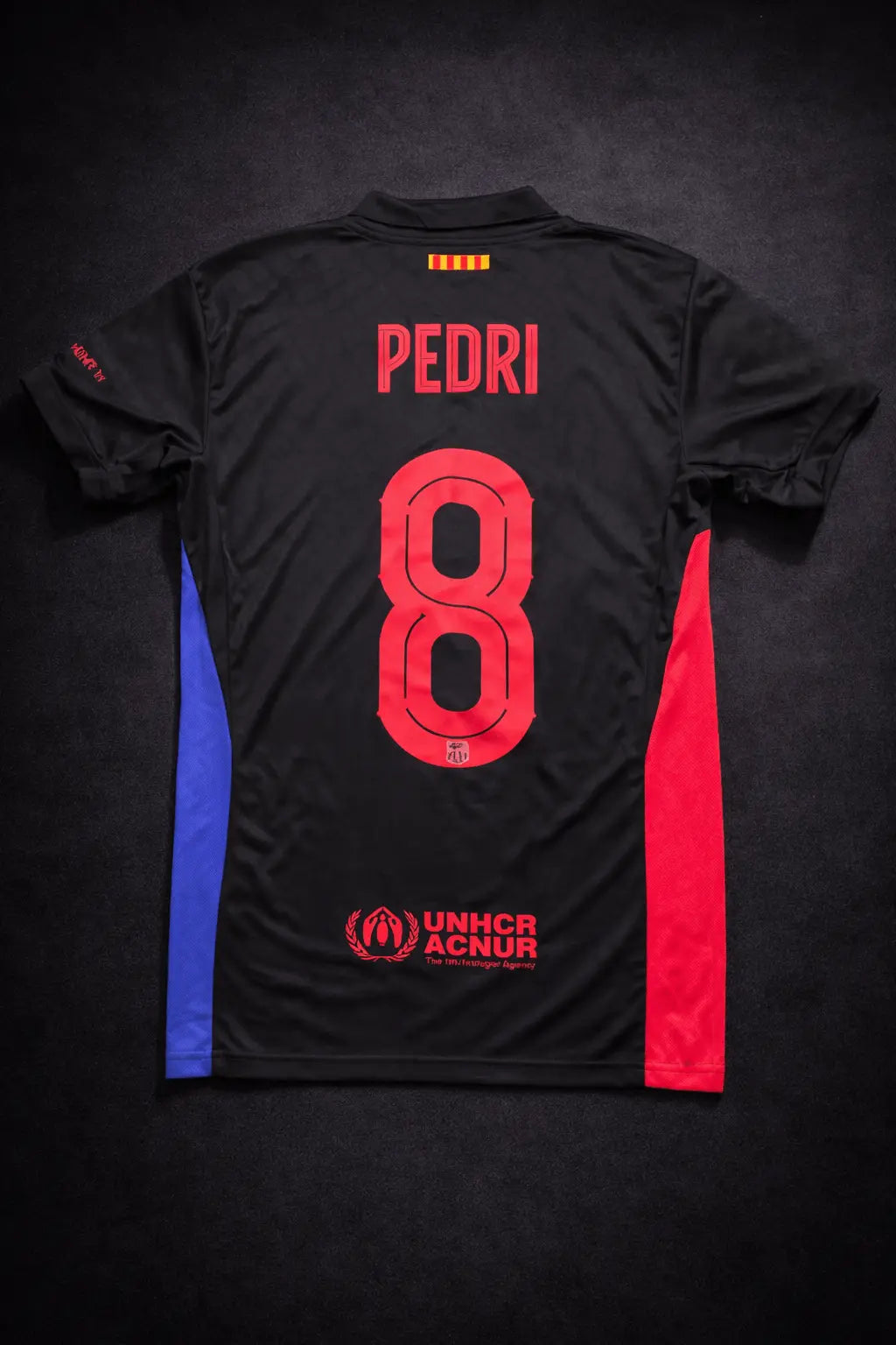 Barca 24/25 Away Kit Half Sleeves