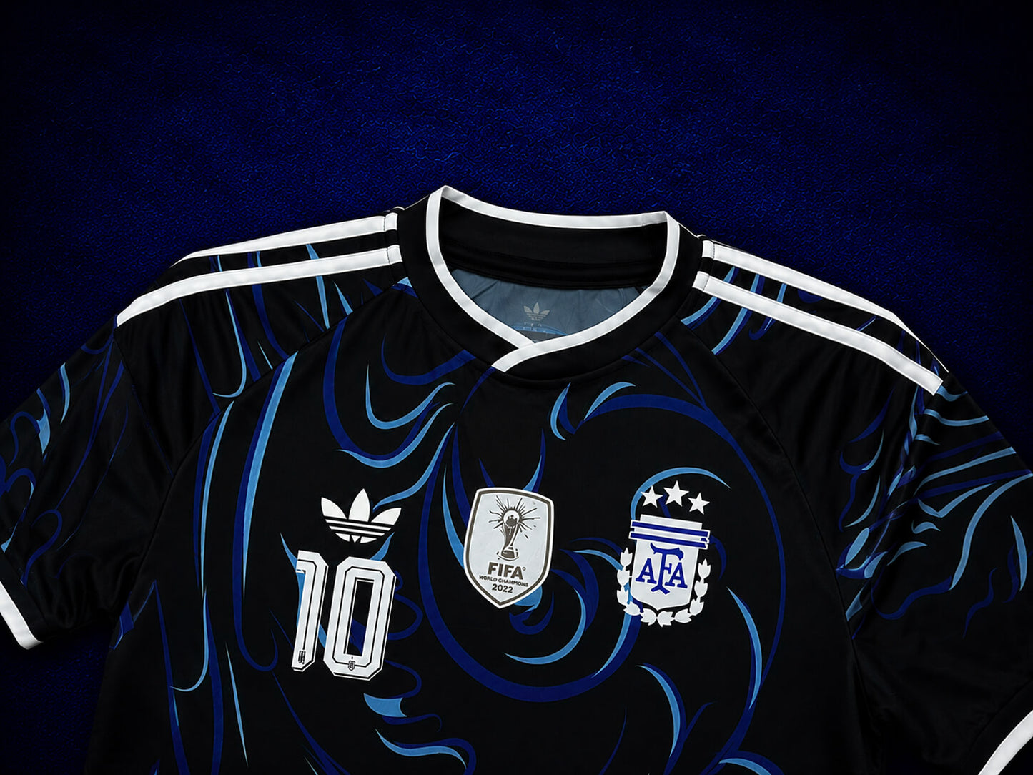 Argentina 26 WC Away Kit Half Sleeve Player Version