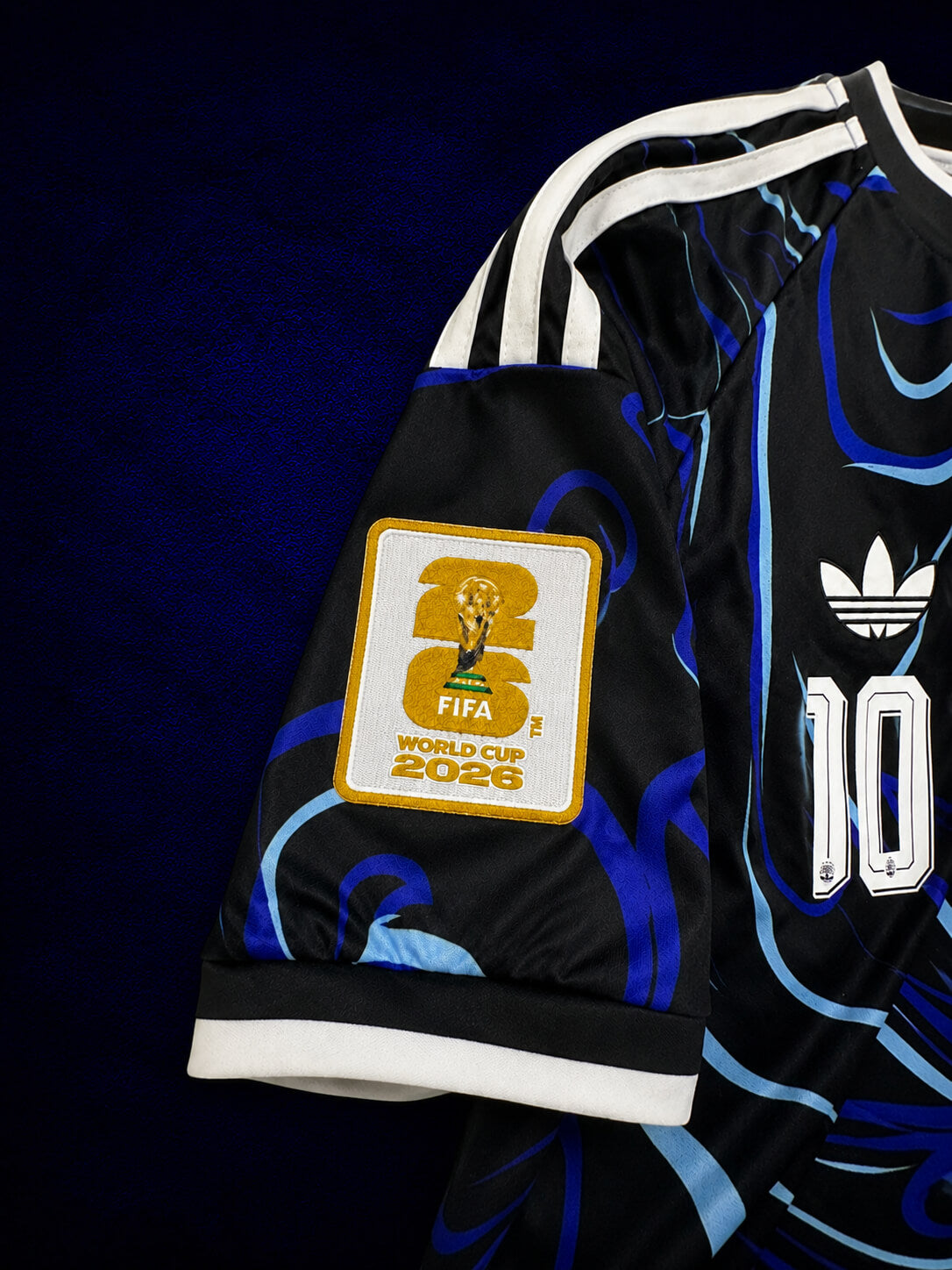 Argentina 26 WC Away Kit Half Sleeve Player Version