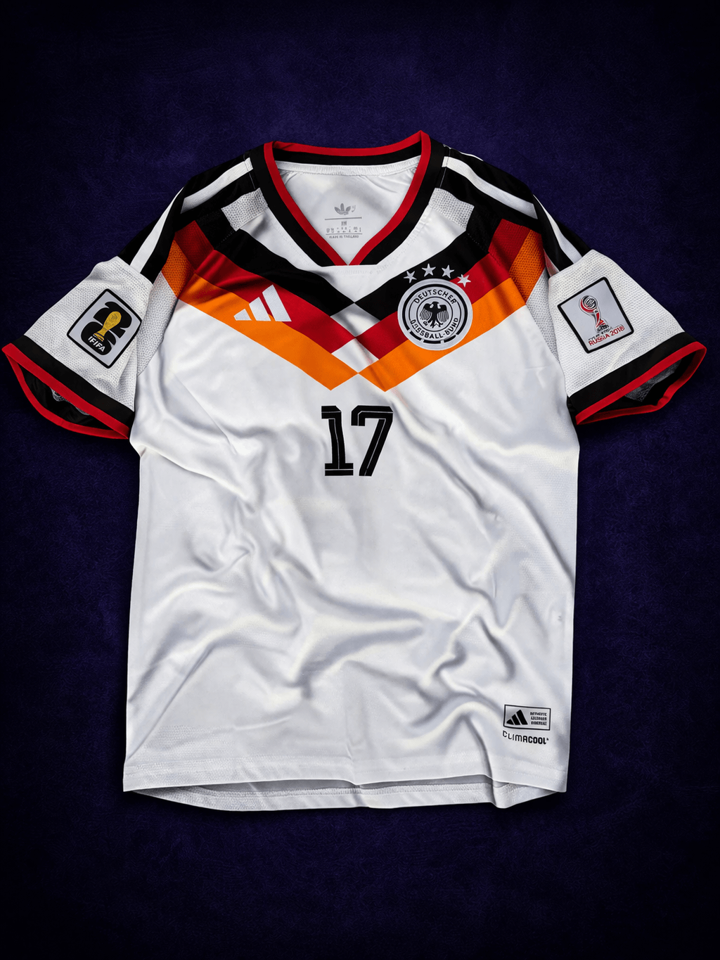 Germany 26 WC Home Kit Half Sleeve