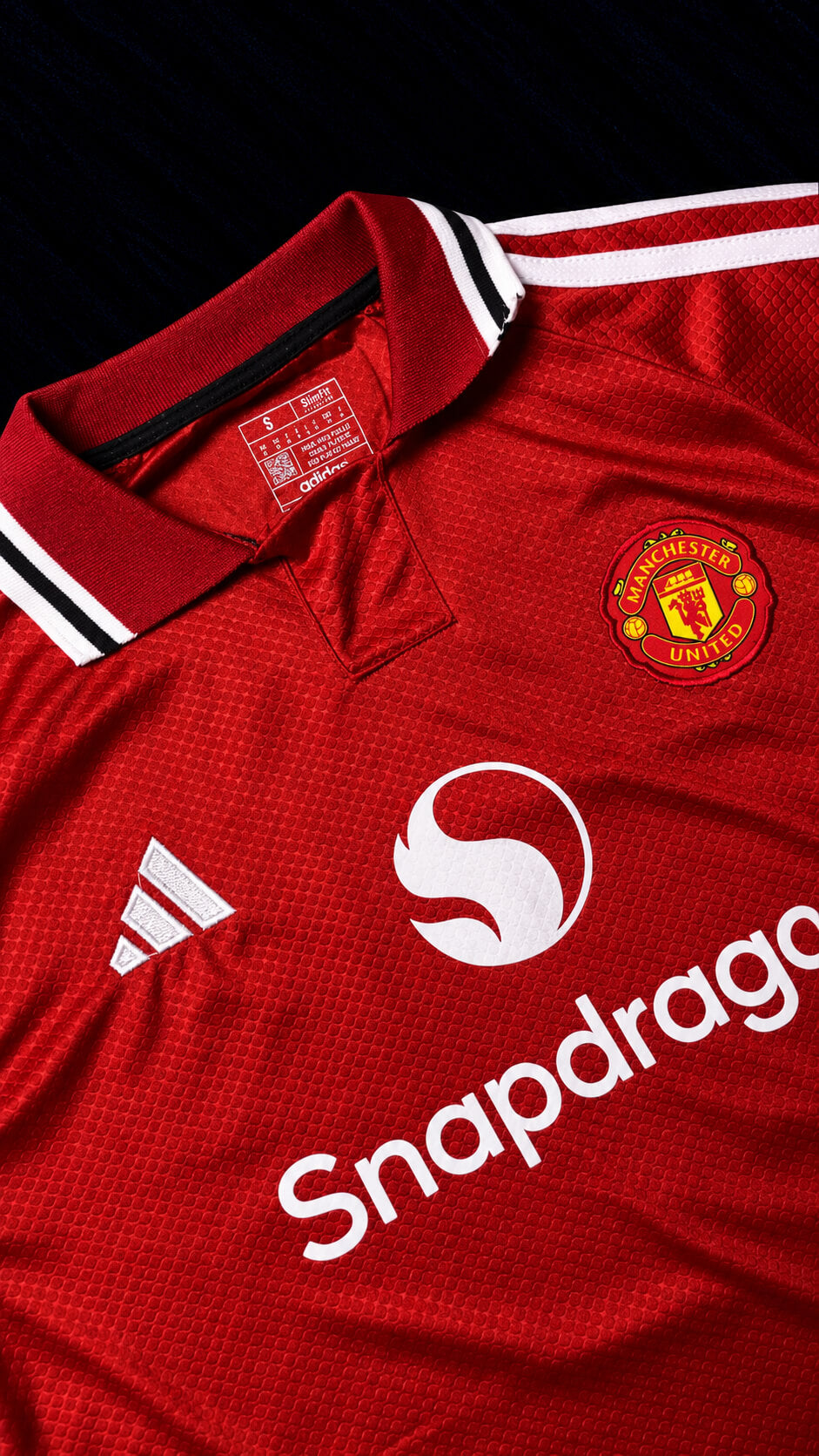 United 26/27 Home Kit Half Sleeves
