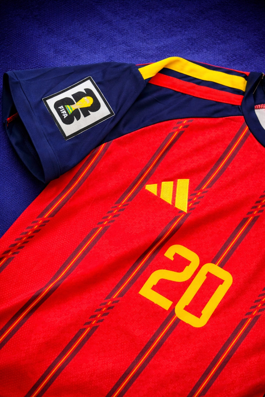 Spain 26 WC Home Kit Half Sleeve