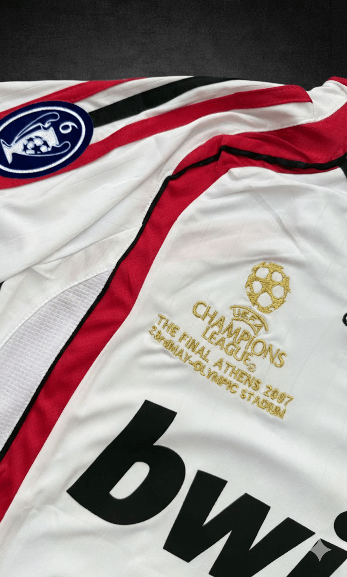 Ac Milan 06/07 Away Jersey Half