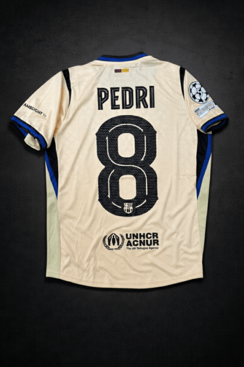 Barca 25/26 Away Kit Half Sleeve