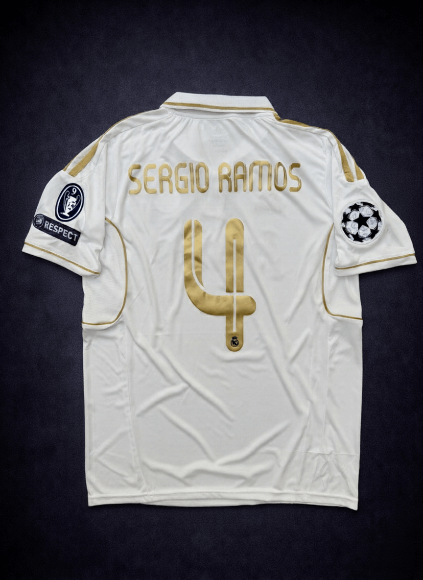 Real Madrid 11/12 Home Jersey Half sleeves