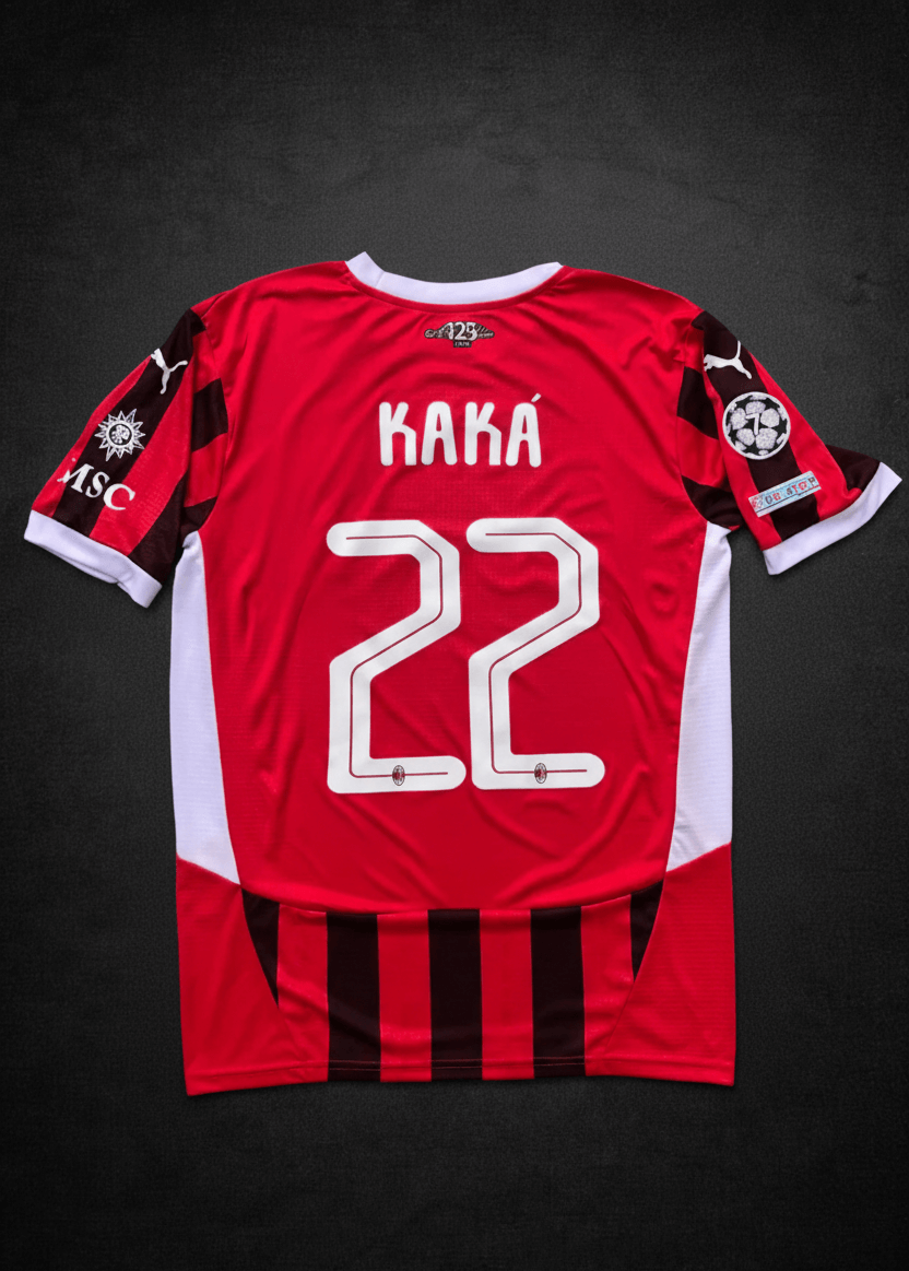 Ac Milan 24/25 Home Kit Half sleeves