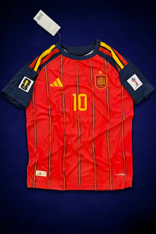 Spain 26 WC Home Kit Half Sleeve
