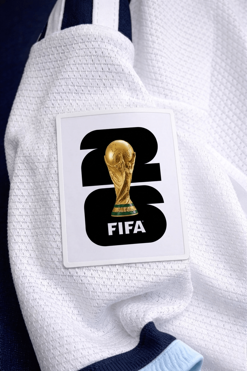 Argentina 26 WC Home Kit Half Sleeve