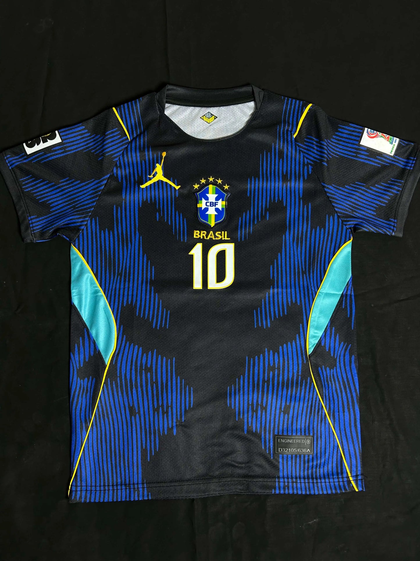 Brazil 26 WC Away Kit Half Sleeve