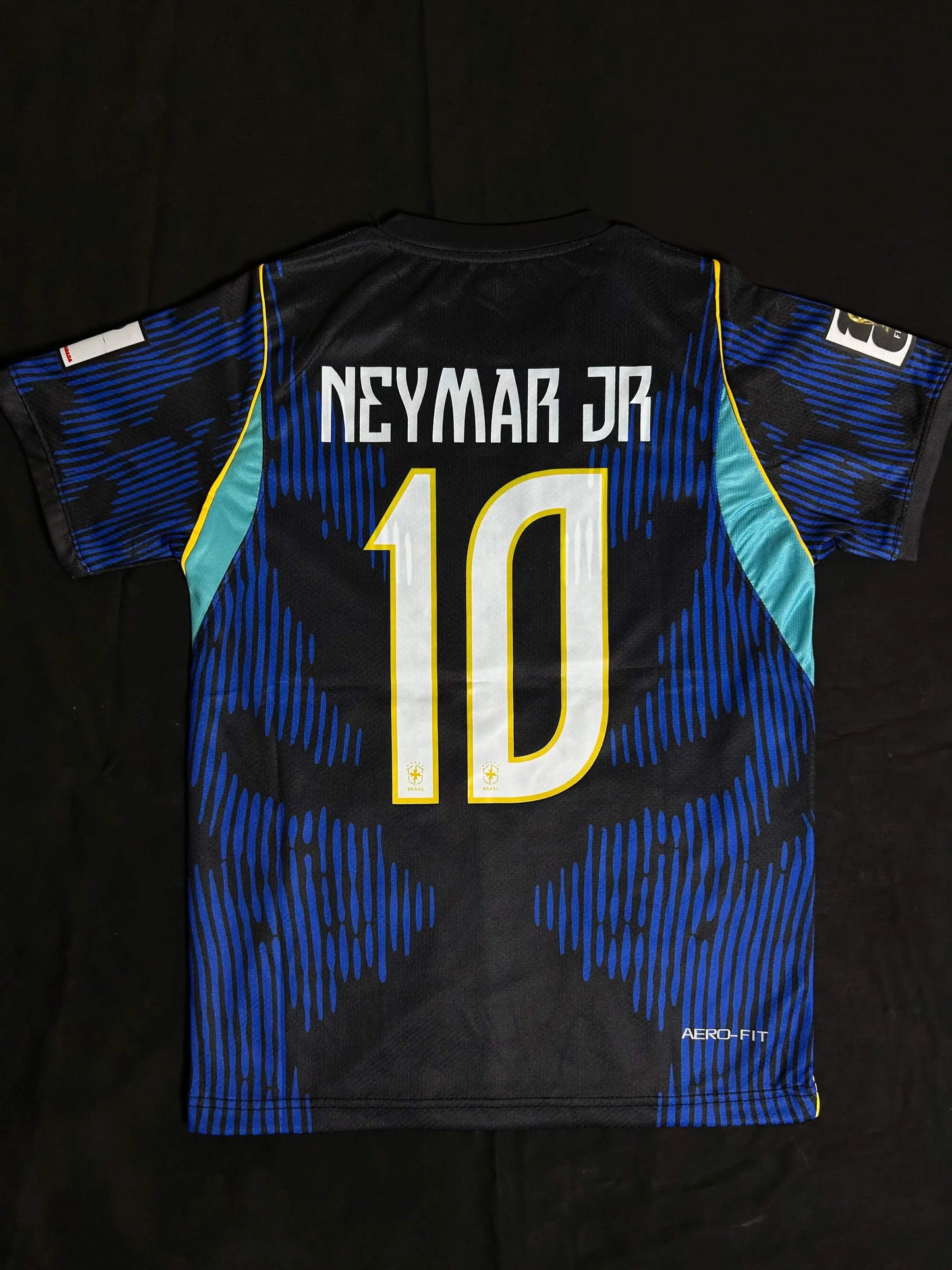 Brazil 26 WC Away Kit Half Sleeve
