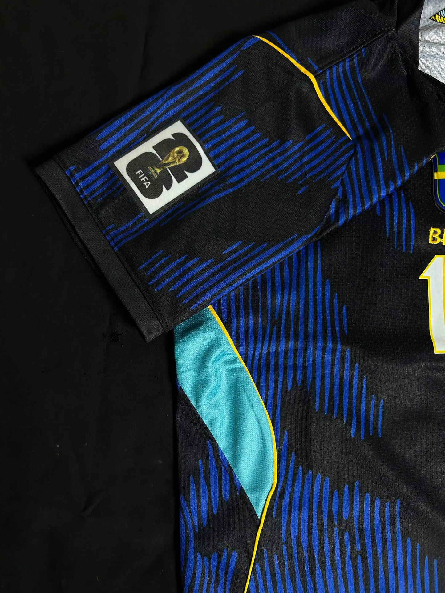 Brazil 26 WC Away Kit Half Sleeve