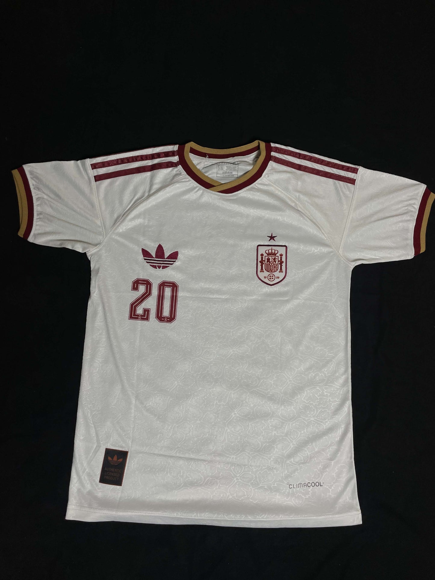 Spain 26 WC Away Kit Half Sleeve