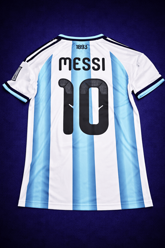 Argentina 26 WC Home Kit Half Sleeve