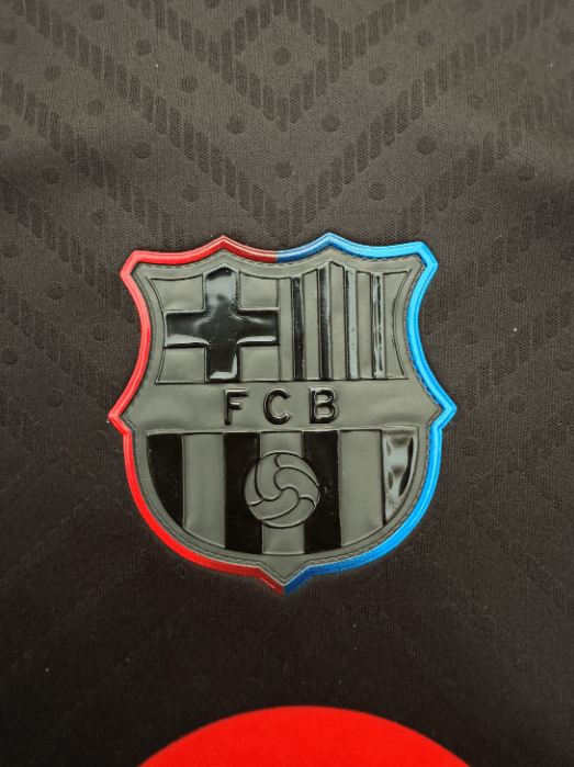 Barca 24/25 Away Kit Half Sleeves