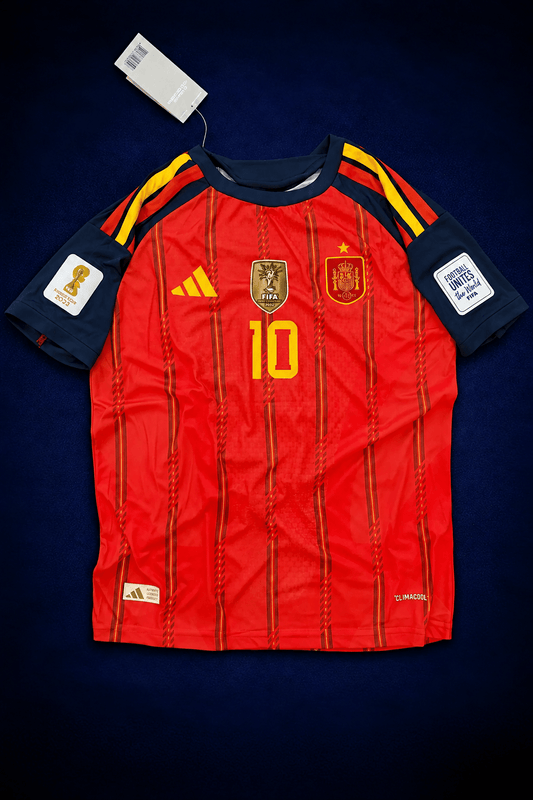 Spain 26 WC Home Kit Half Sleeve