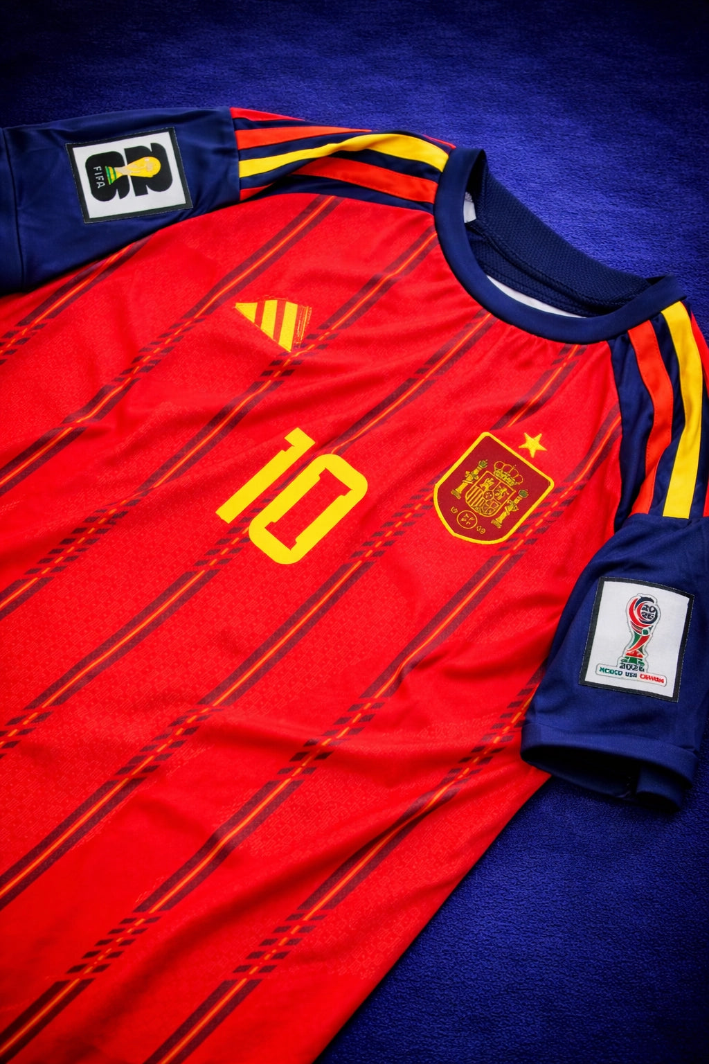 Spain 26 WC Home Kit Half Sleeve